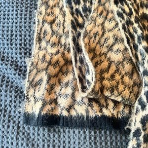 Kate spade leopard print scarf
